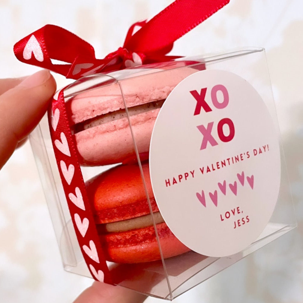 Valentine's Macaron Favors