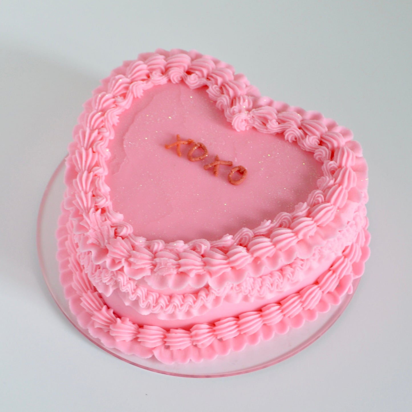 Conversation Heart Cake