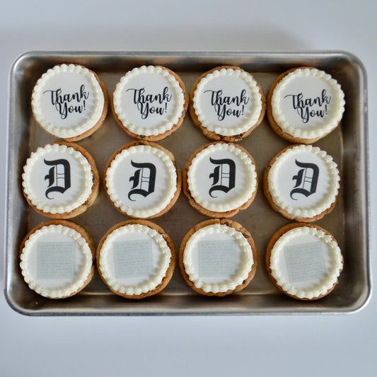 Custom Logo Chocolate Chip Cookies