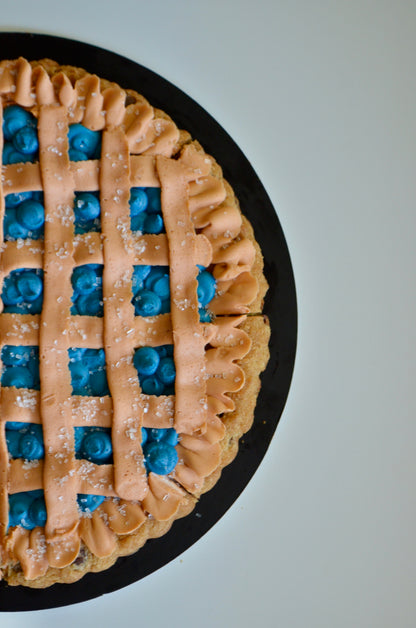 Thanksgiving "Pie" Cookie Cake