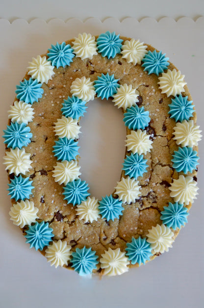 Number Cookie Cake