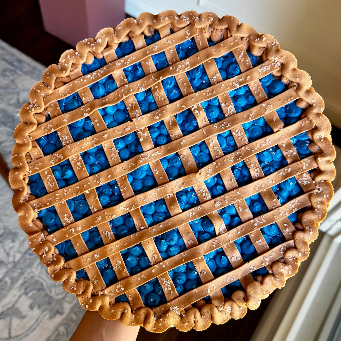 Thanksgiving "Pie" Cookie Cake