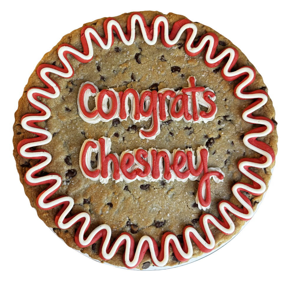 Squiggle Cookie Cake
