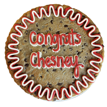 Squiggle Cookie Cake